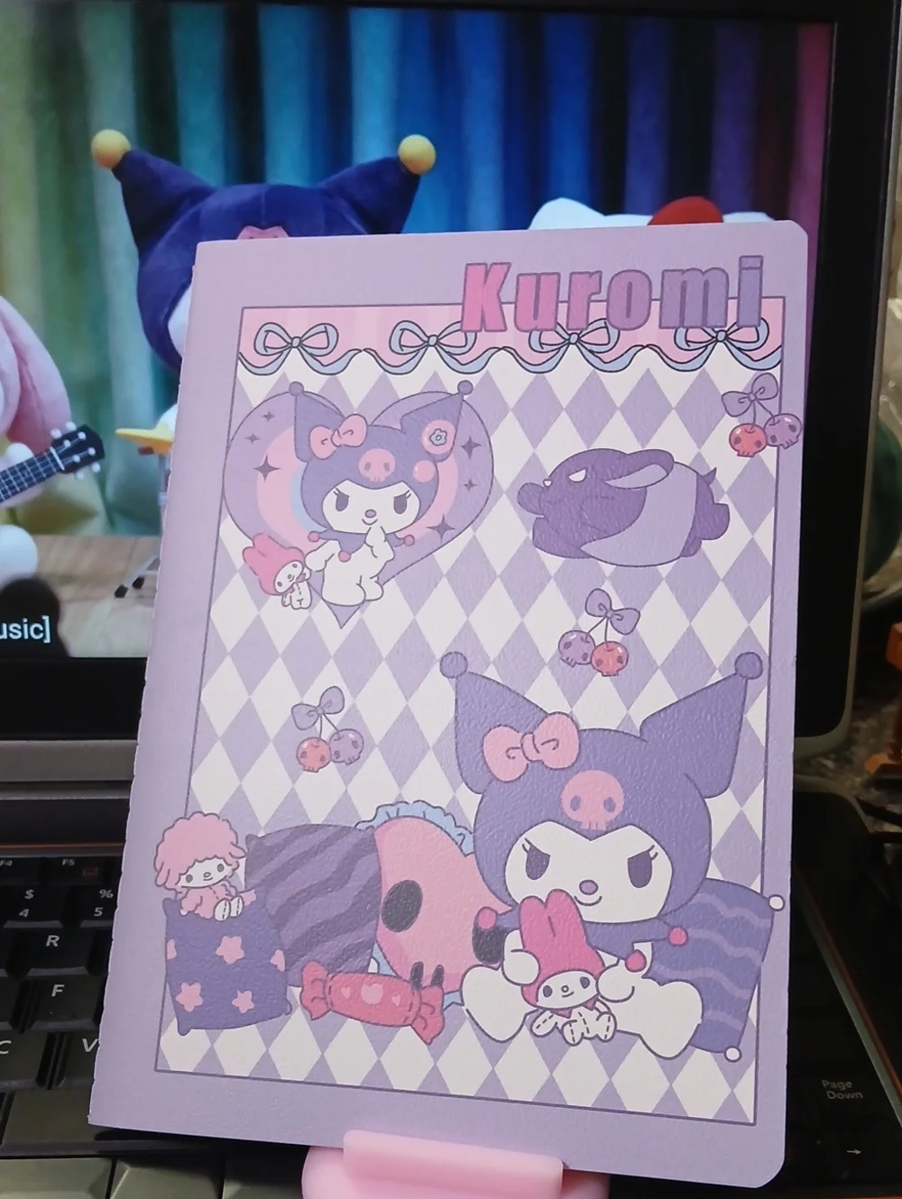 Kuromi Pink & Lavender Notebook
